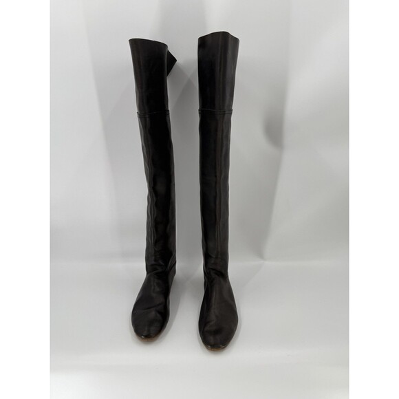 Spring Step Knee High Leather Riding Boots Black US 8 - Picture 5 of 13